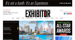 Desktop Screenshot of exhibitoronline.com